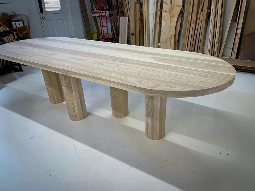 CNC made wooden table
