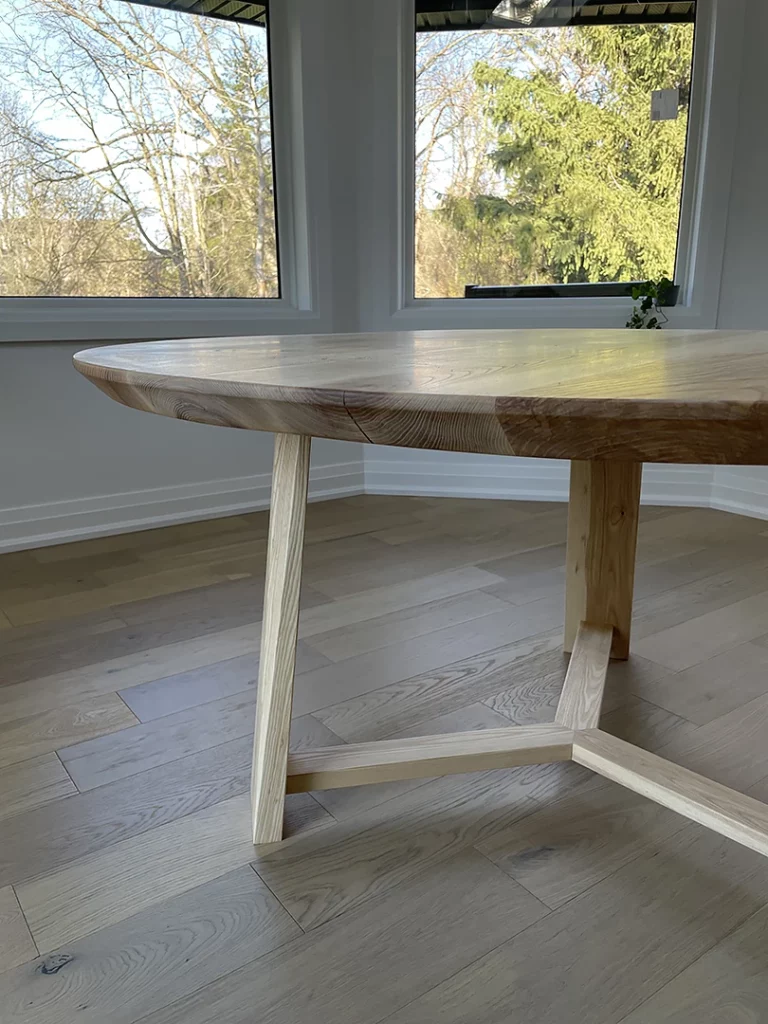 CNC made wooden table