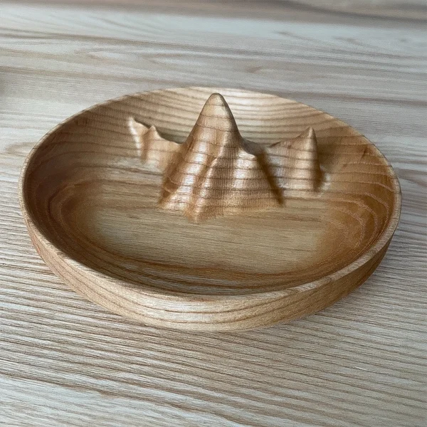 Wooden collectible bowl