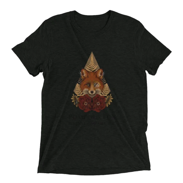 A t-shirt with a Fox brand graphics