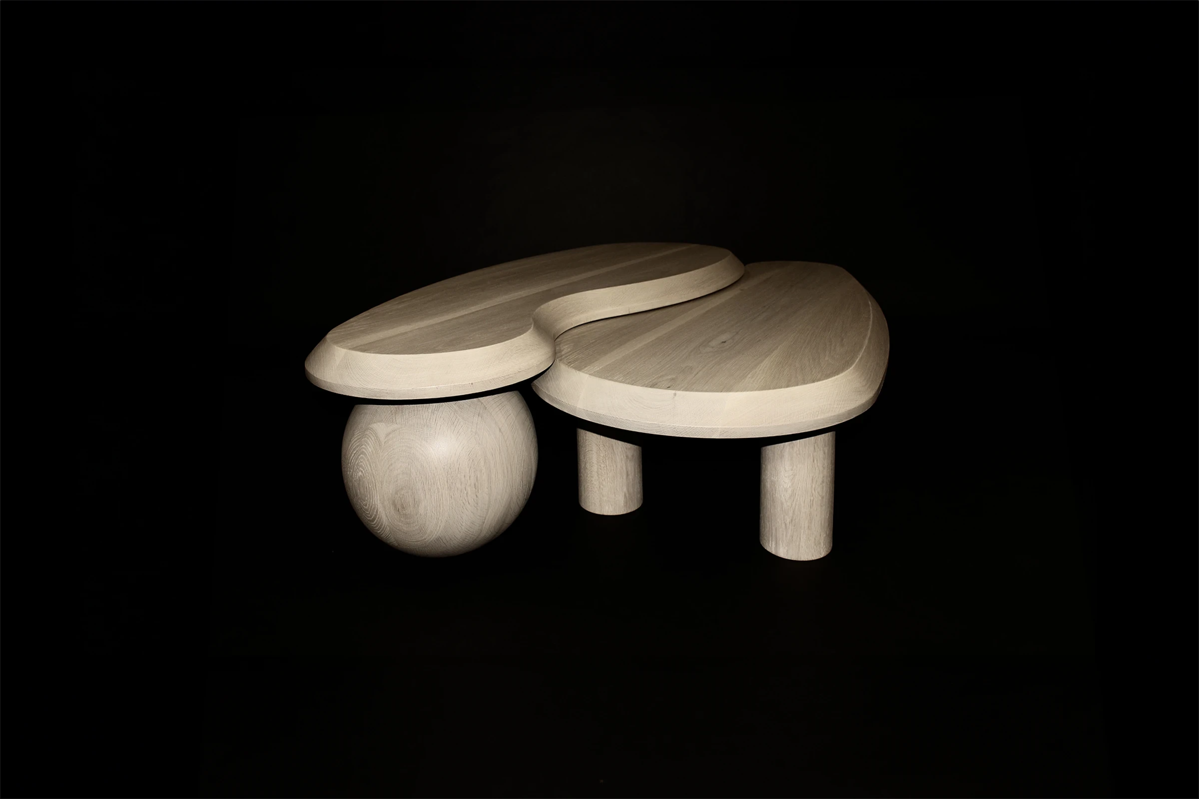 Wooden tables